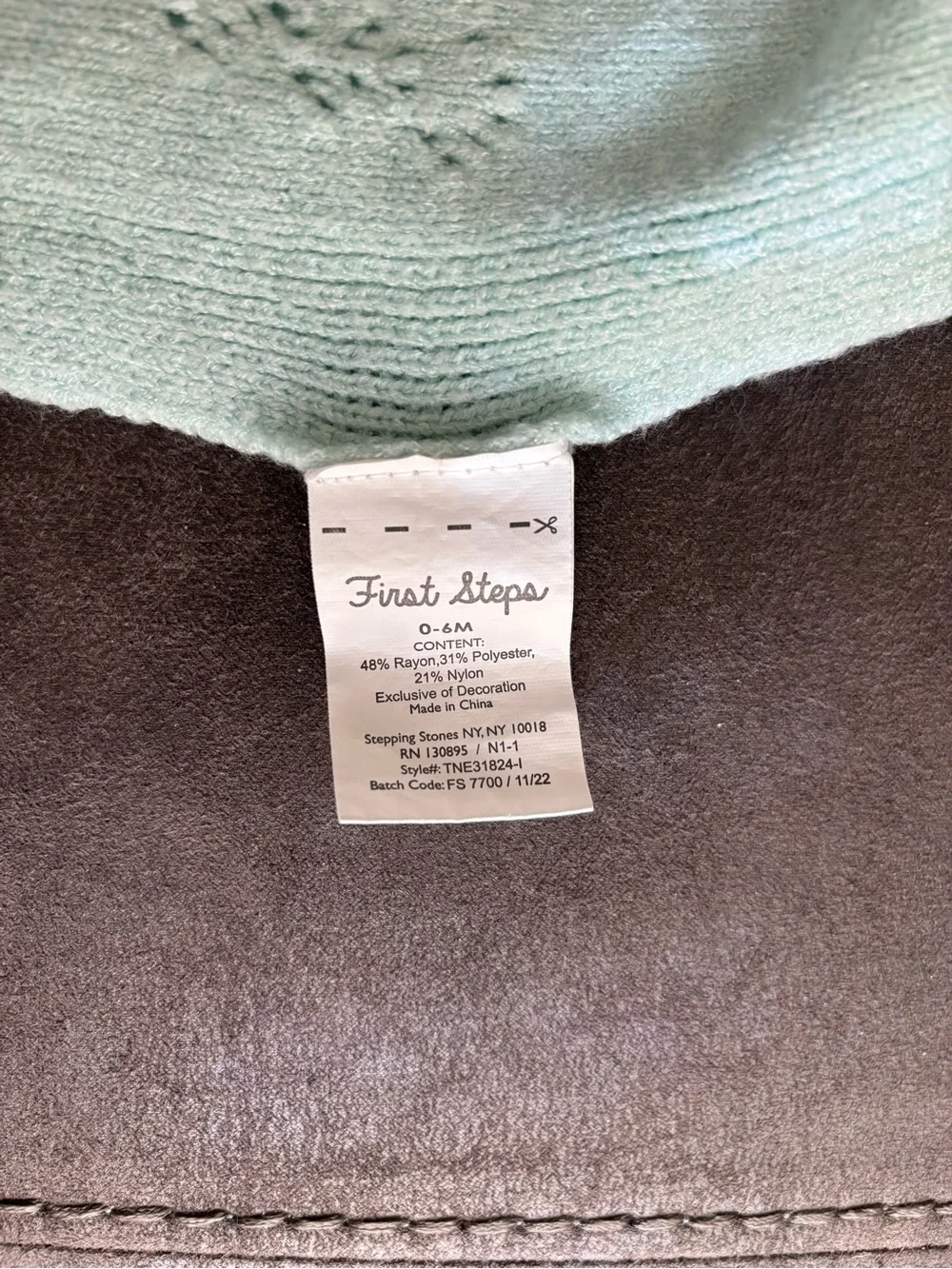 NWOT Bear Hat and Blanket